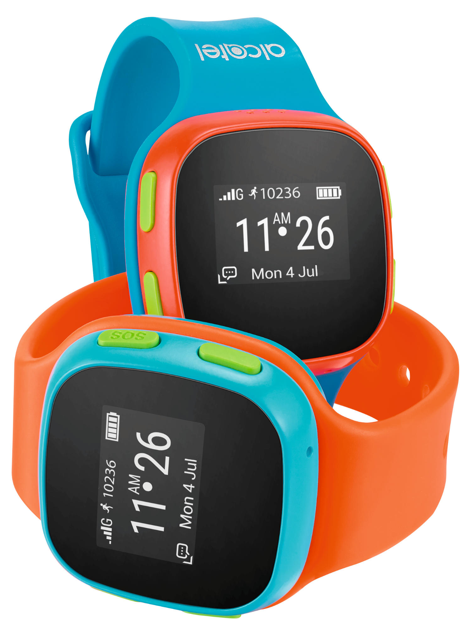 ALCATEL SW 10 Move Time Kids, Smartwatch, 217.4 mm, Blau