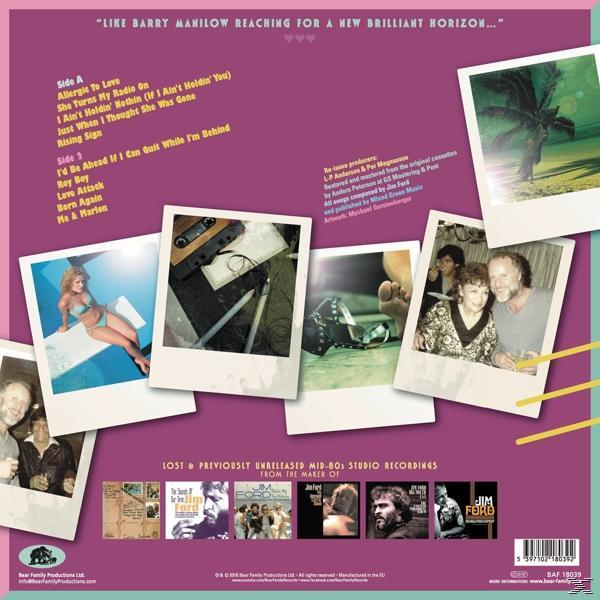 (180gram vinyl) Jim Love (Vinyl) Allergic To Ford - -
