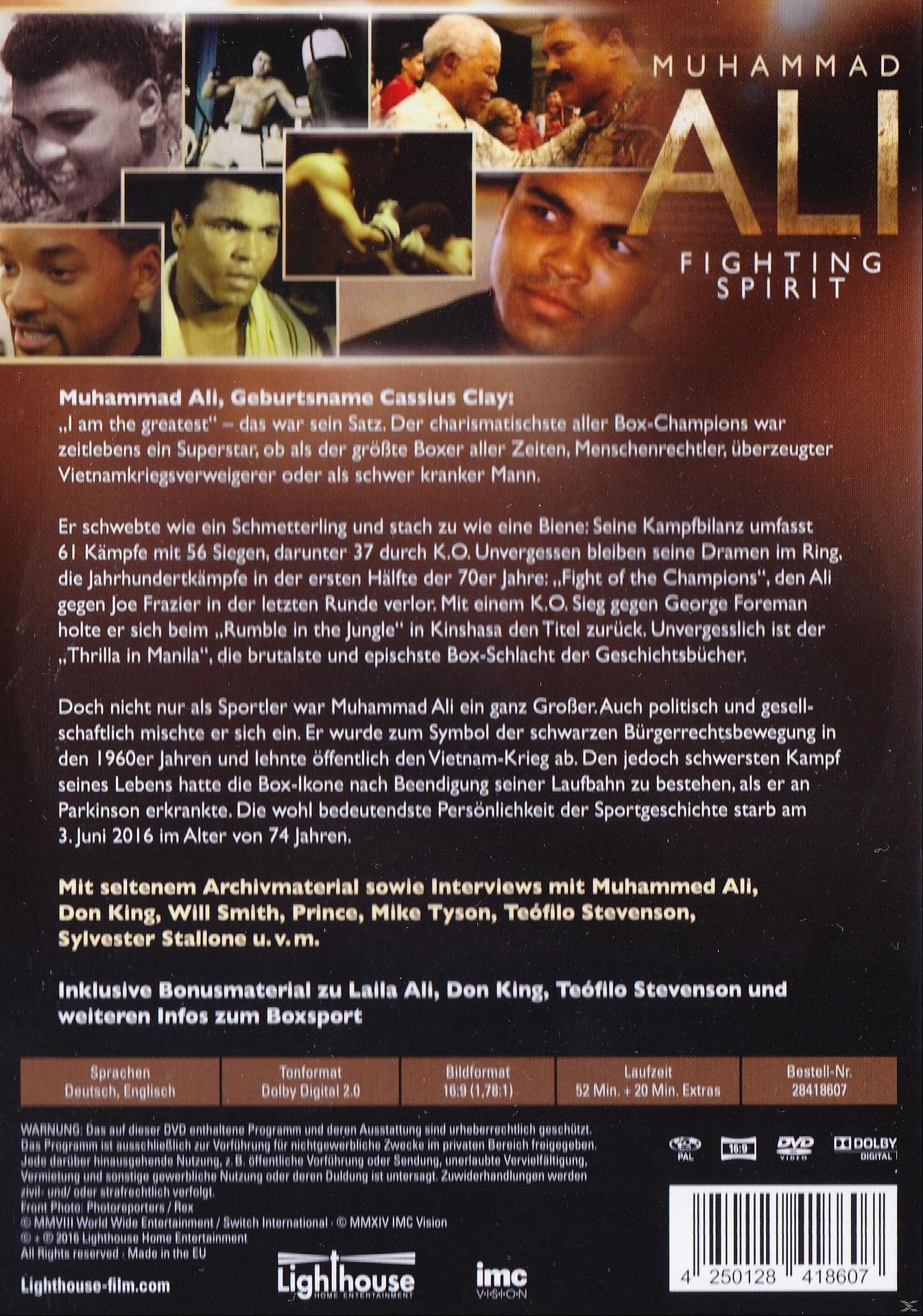 Muhammad Ali - Fighting Spirit DVD