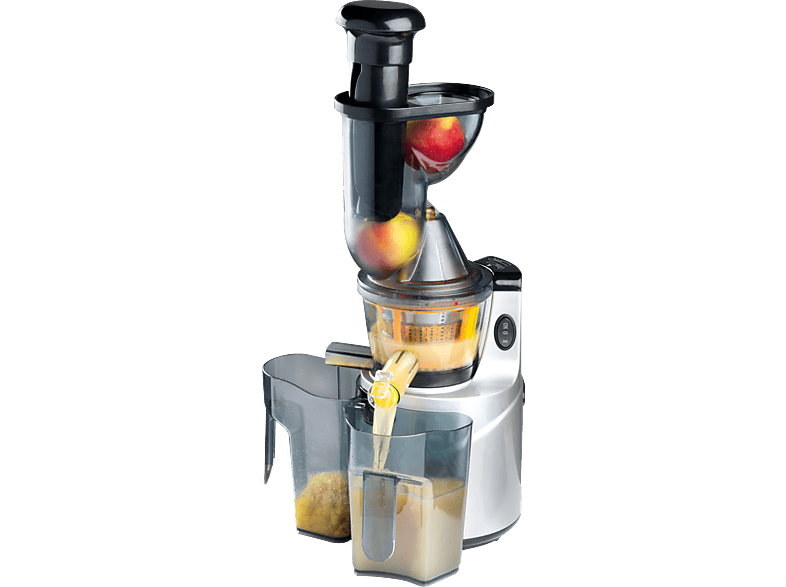 TREBS 99321 Slow Juicer 150 Watt Silber/Schwarz