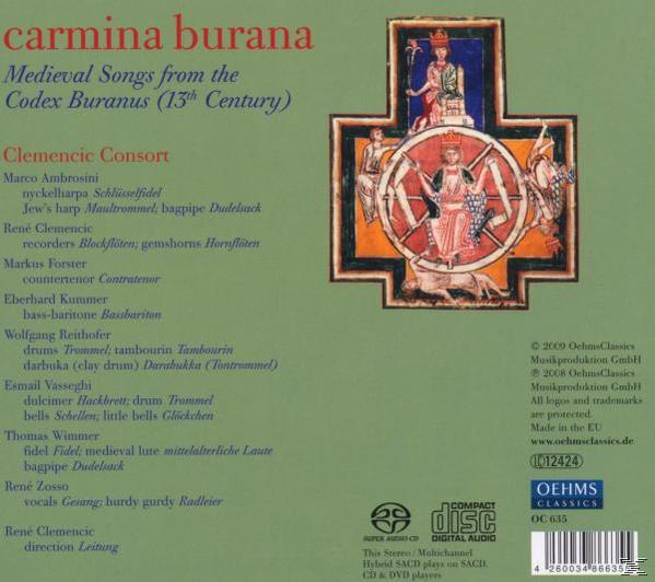 Clemencic Consort - Carmina Burana  - (SACD Hybrid)