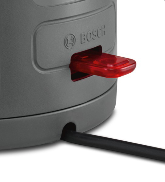 BOSCH TWK6A011 ComfortLine Wasserkocher, Weiß/Dunkelgrau