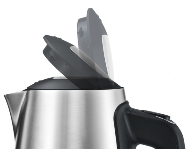 BOSCH TWK6A813 ComfortLine Wasserkocher, Edelstahl/Schwarz