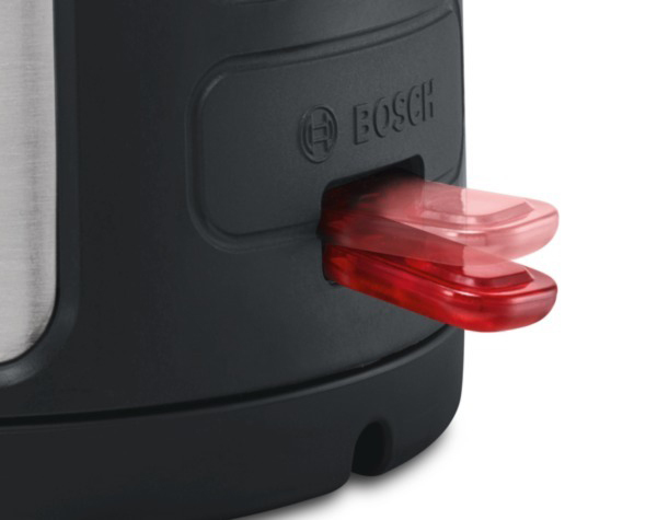 BOSCH TWK6A813 ComfortLine Wasserkocher, Edelstahl/Schwarz