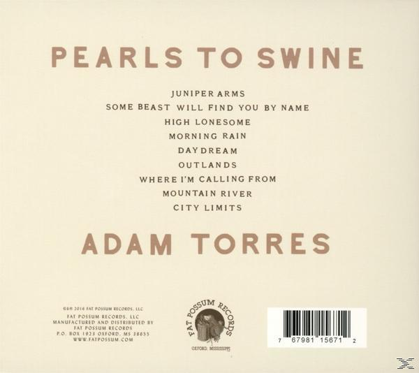 Adam Torres - Pearls To Swine  - (CD)