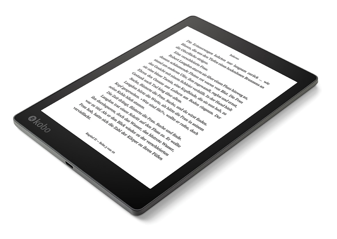 KOBO Aura ONE  8 GB E-Book Reader Schwarz