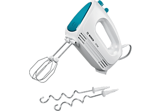 BOSCH MFQ2210D CleverMixx Fun - Batteur avec mixeur (Blanc/Bleu)