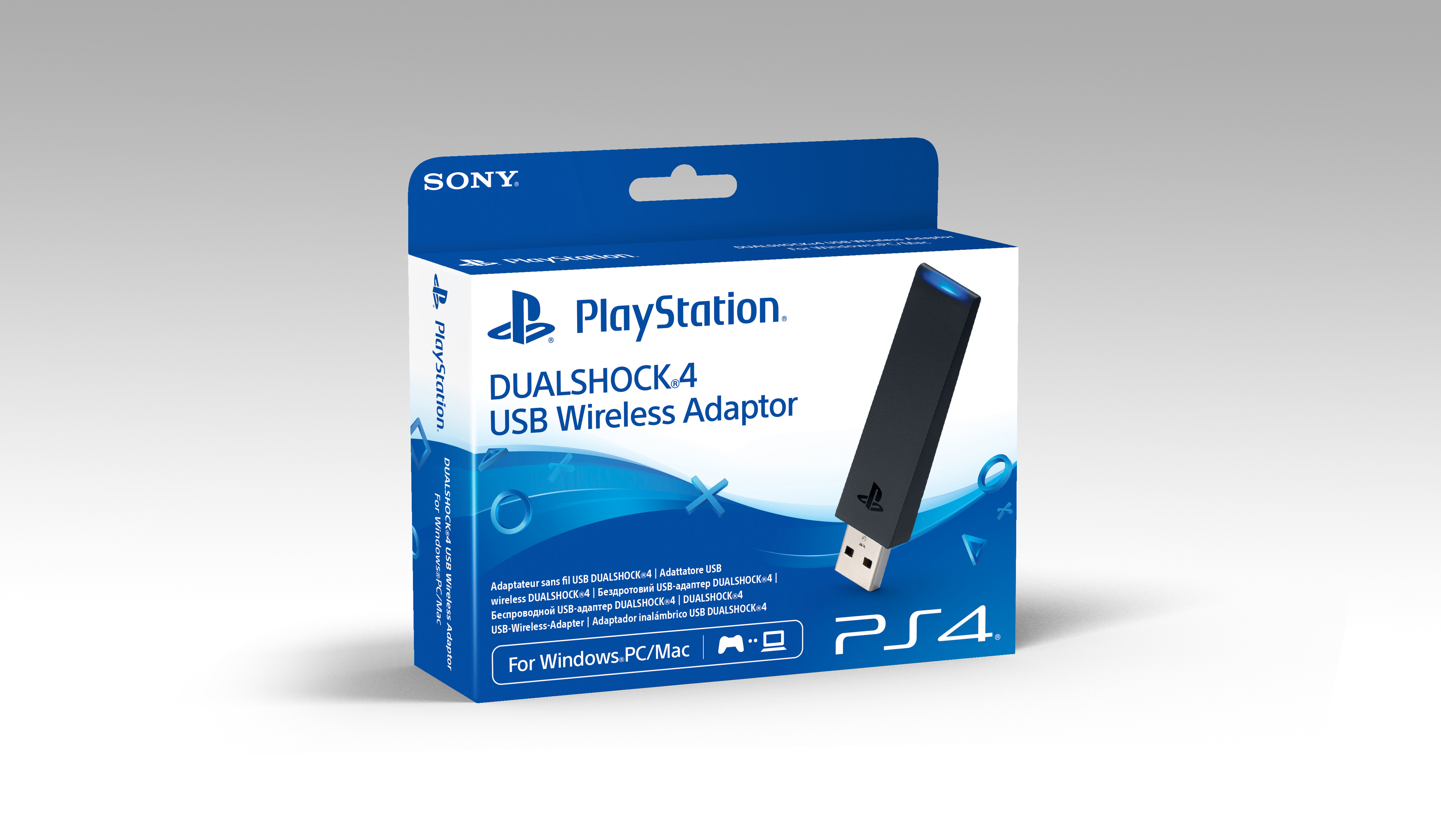 SONY DualShock 4 USB-Drahtlosadapter, Schwarz