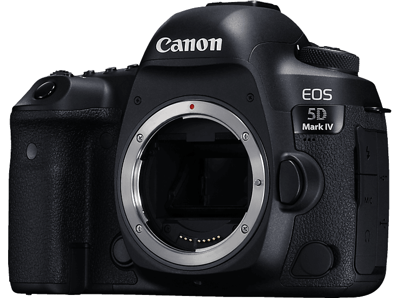 CANON EOS 5D MARK IV Gehäuse Spiegelreflexkamera, 30,4 Megapixel, Touchscreen Display, WLAN, Schwarz