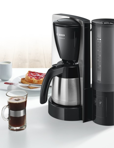BOSCH TKA6A683 ComfortLine Kaffeemaschine Edelstahl/Schwarz