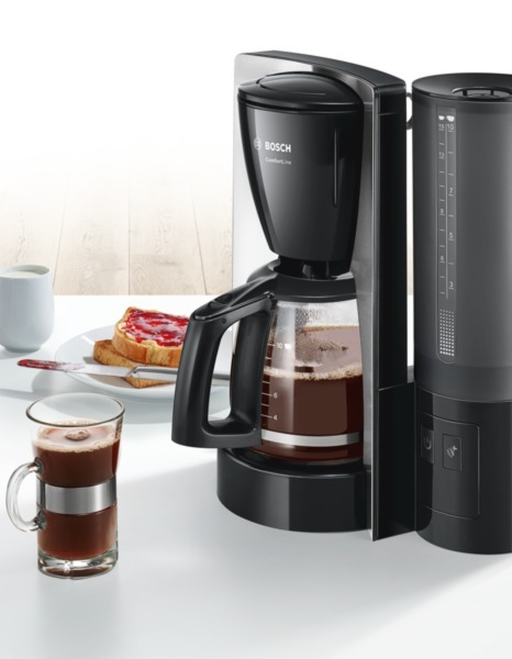 BOSCH TKA6A643 ComfortLine Kaffeemaschine Edelstahl/Schwarz