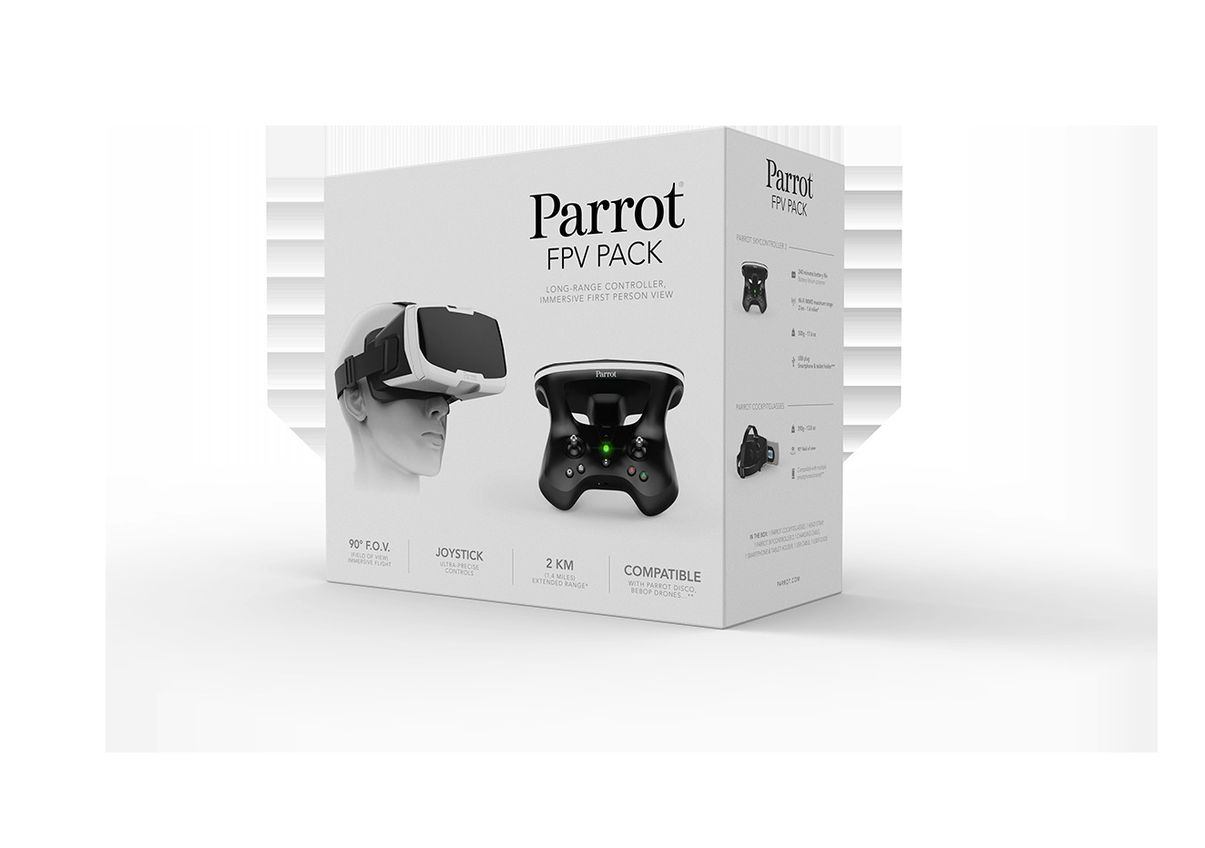 PARROT Disco FPV Drohne, Schwarz/Weiß
