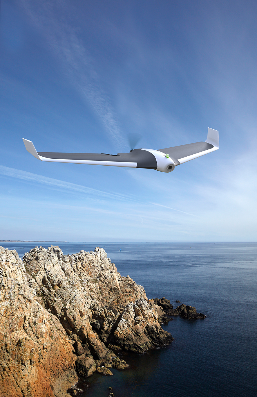 PARROT Disco FPV Drohne, Schwarz/Weiß