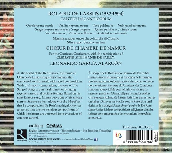 VARIOUS - Canticum Canticorum  - (CD)