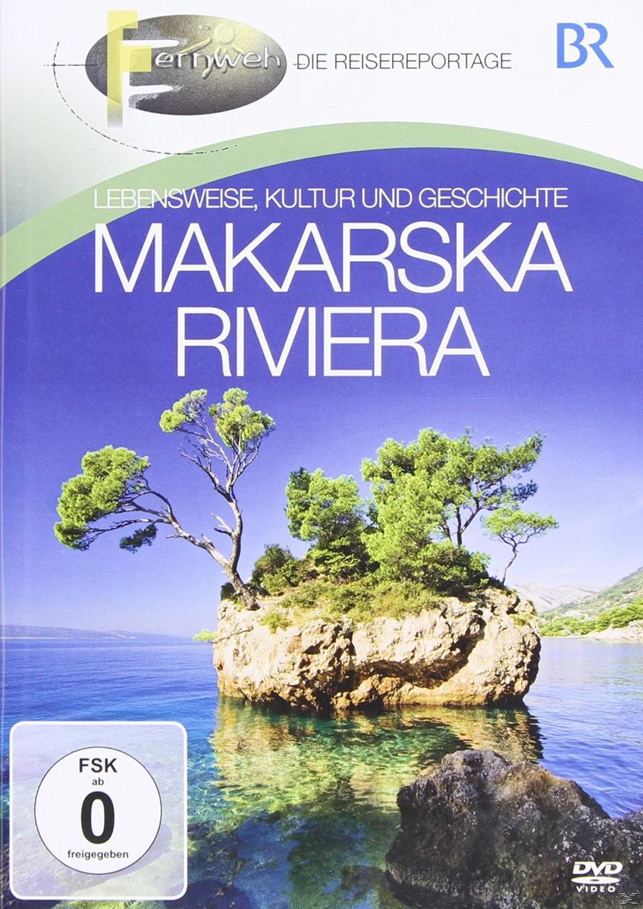 DVD-Cover von Makarska Riviera. Eine kleine Insel mit Bäumen im Meer, klares Wasser und Himmel.