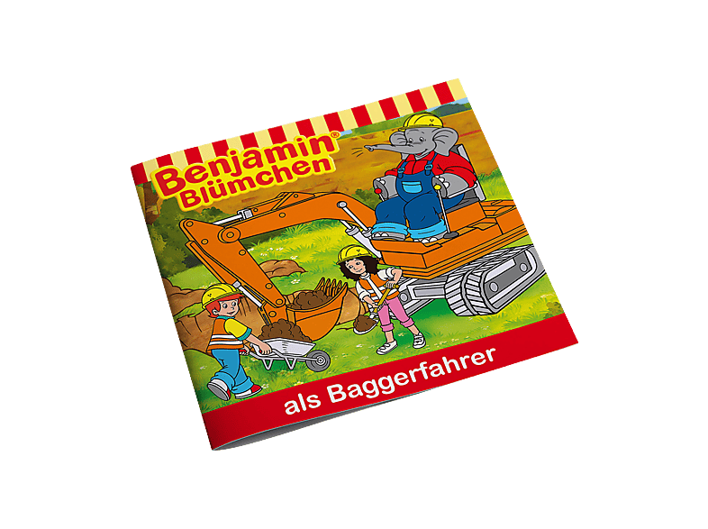 TONIES Tonie-Hörfigur: Benjamin Blümchen - ...als Baggerfahrer Tonies-Hörfigur
