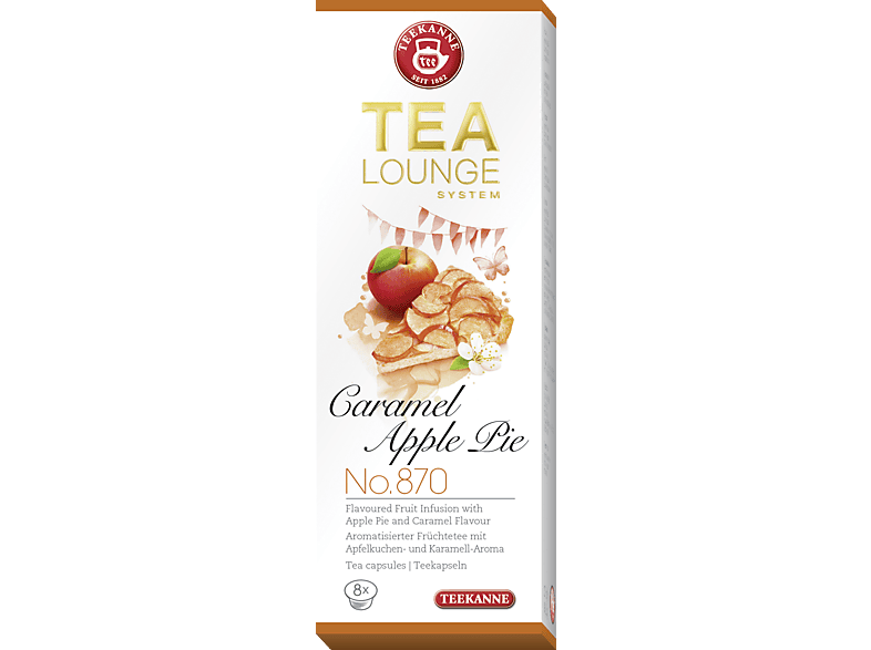 TEEKANNE 7282 Caramel Apple Pie No. 870 Teekapseln (Teekanne Tealounge