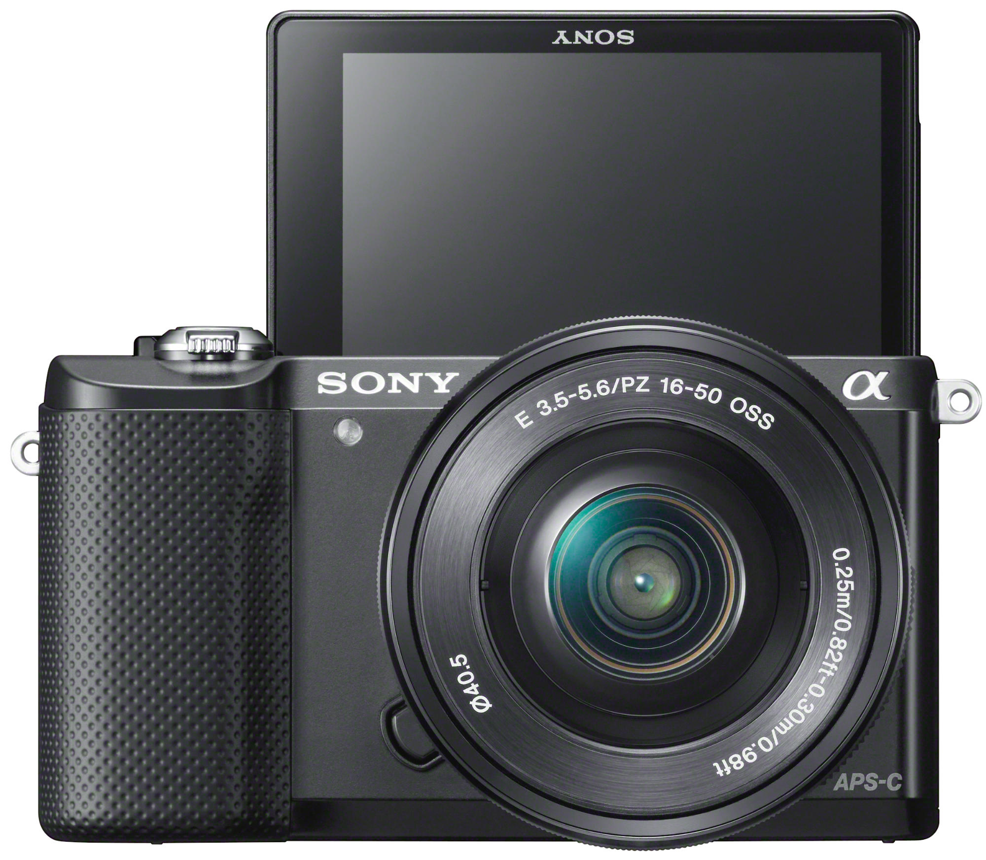 SONY Alpha 5000 Sonder Kit Systemkamera mit Objektiv 16-50 mm, 7,5 cm Display