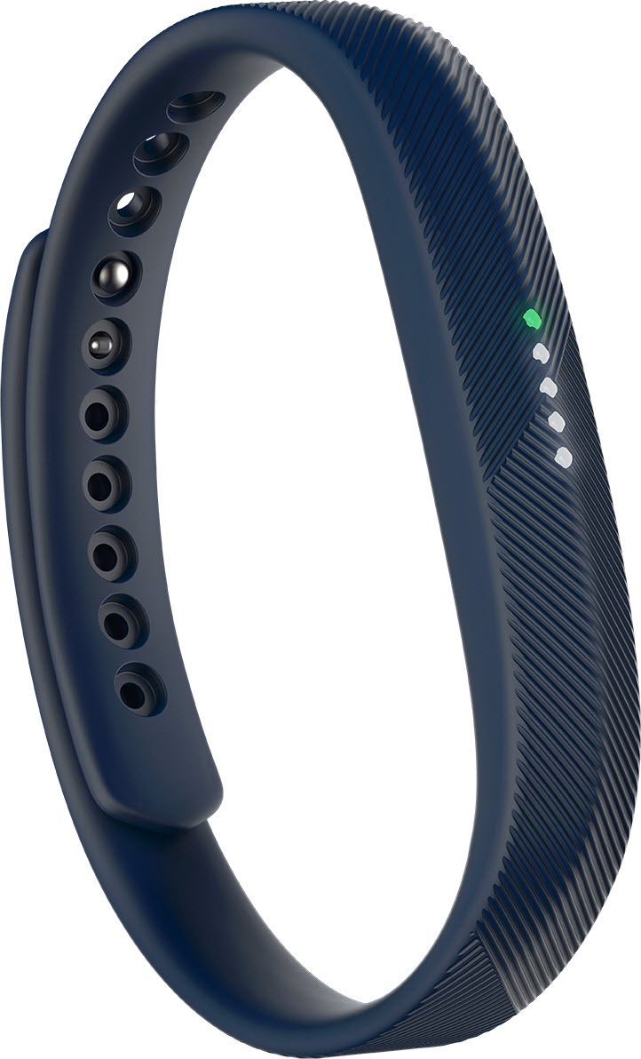 FITBIT Flex 2, Fitness Tracker, S-L, Dunkelblau