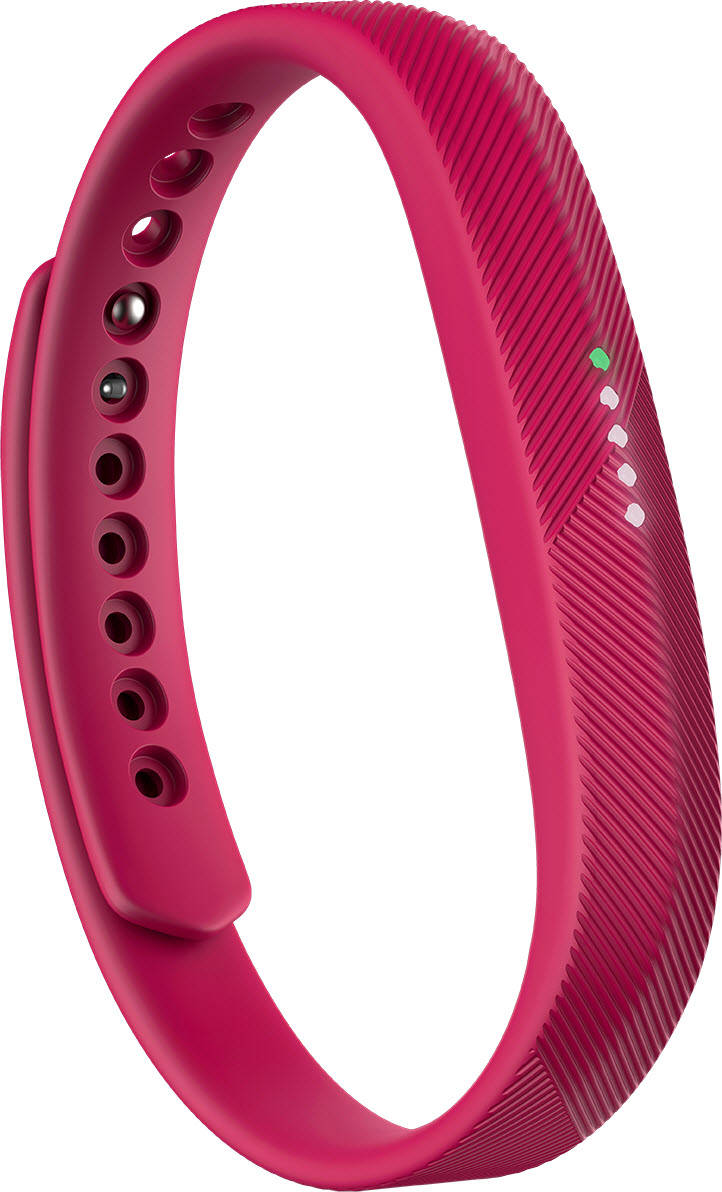 FITBIT Flex 2, Fitness Tracker, S-L, Magenta