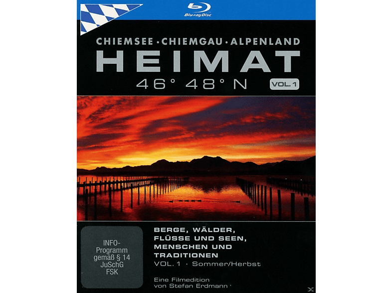 N Chiemgau, Chiemsee, HEIMAT Bayern 48° Alpenland - | 46° Blu-ray