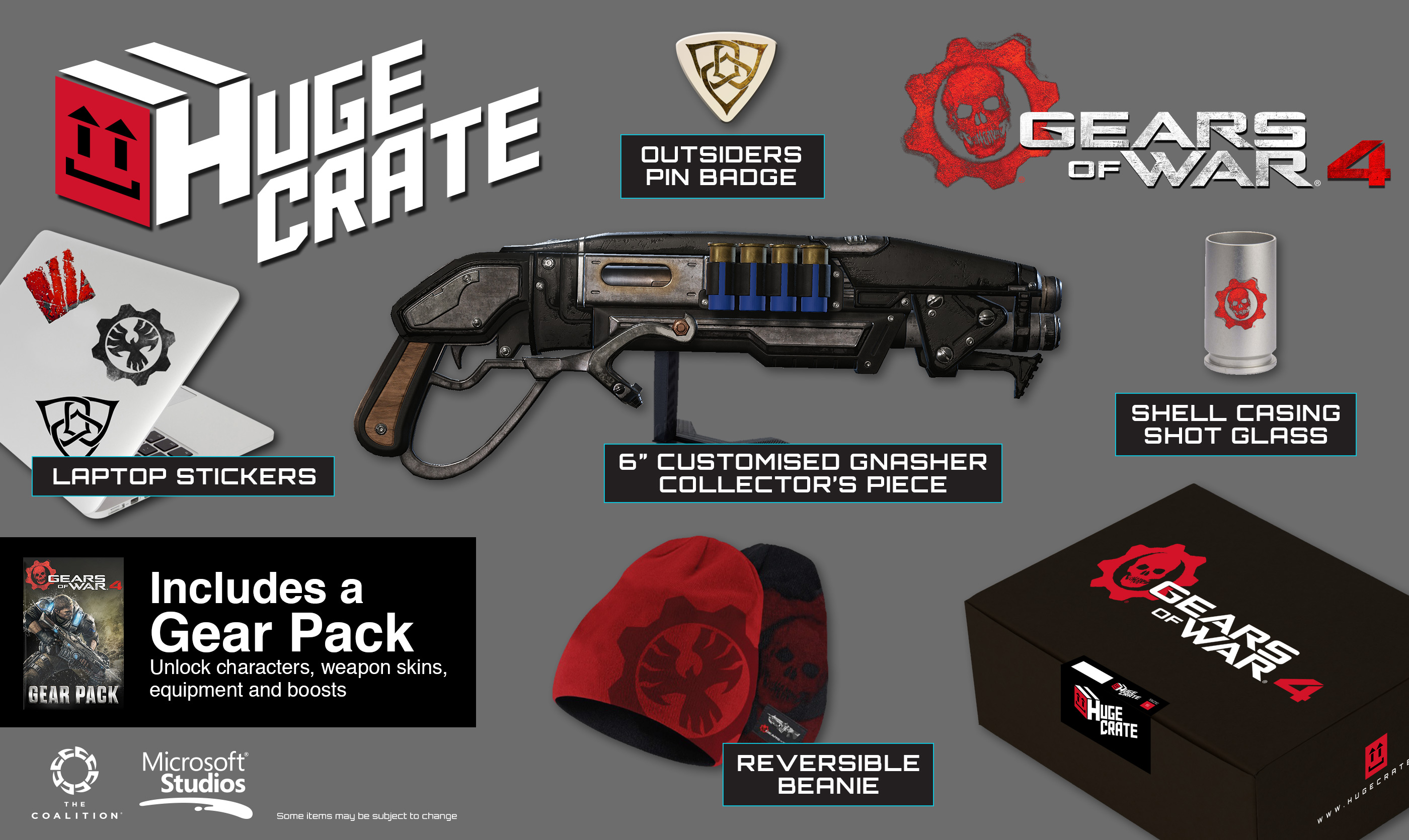 Game Alliance Gears of War 4 - Fanbox Fanbox