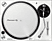 PIONEER DJ Pioneer PLX-500 - Giradischi - Velocità 33⅓, 45, 78 rpm - bianco - Giradischi (Bianco)