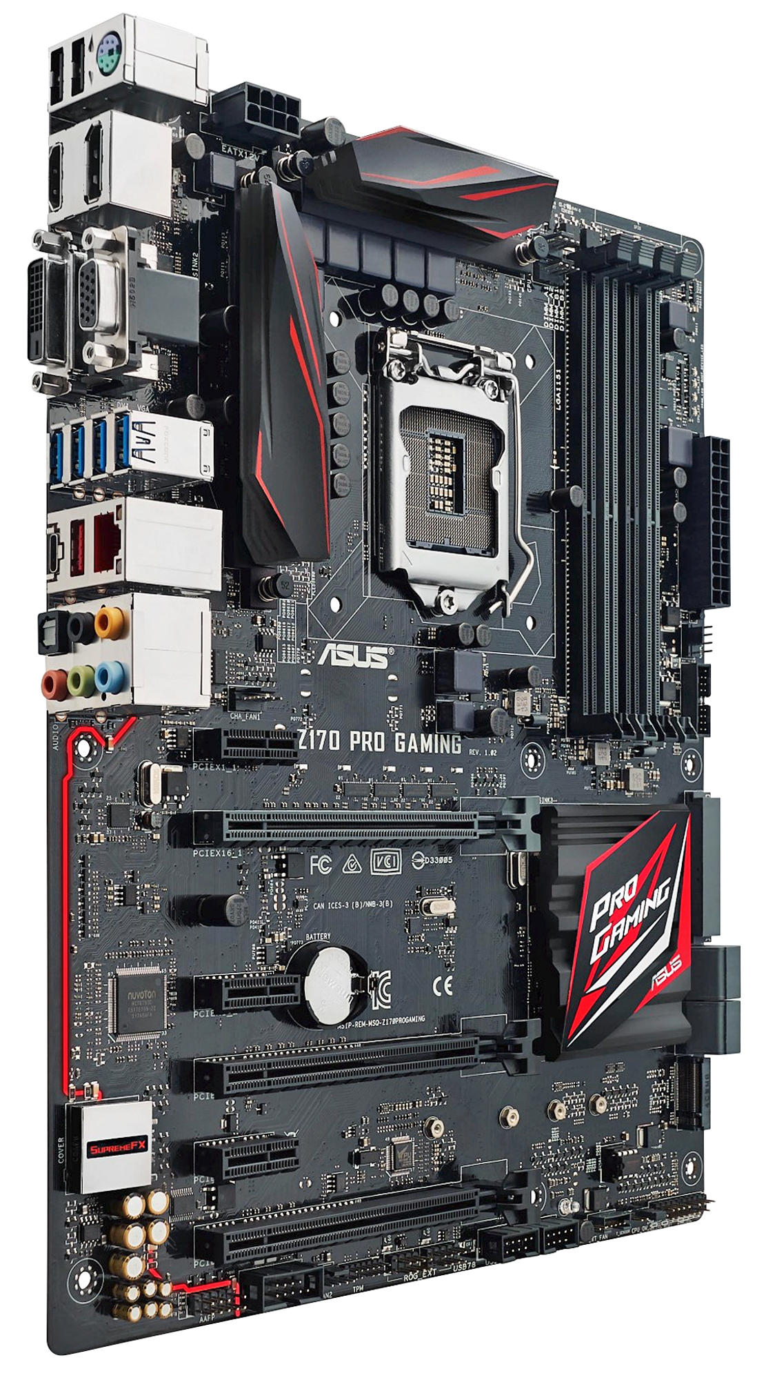 ASUS Z170 PRO GAMING + i7-6700K +メモリ16GB Intel Core i7-6700K + Z170 PRO GAMING