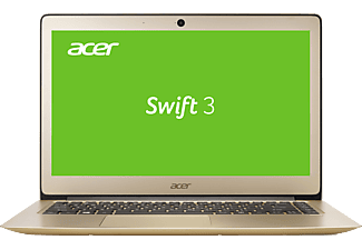 ACER Swift 3 (SF314-51-74X2), Notebook mit 14 Zoll Display, Intel® Core™ i7 Prozessor, 8 GB RAM, 512 GB SSD, HD-Grafik 520, Luxury Gold