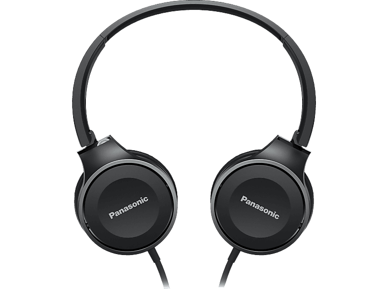 Schwarz PANASONIC RP-HF100M, On-ear Kopfhörer
