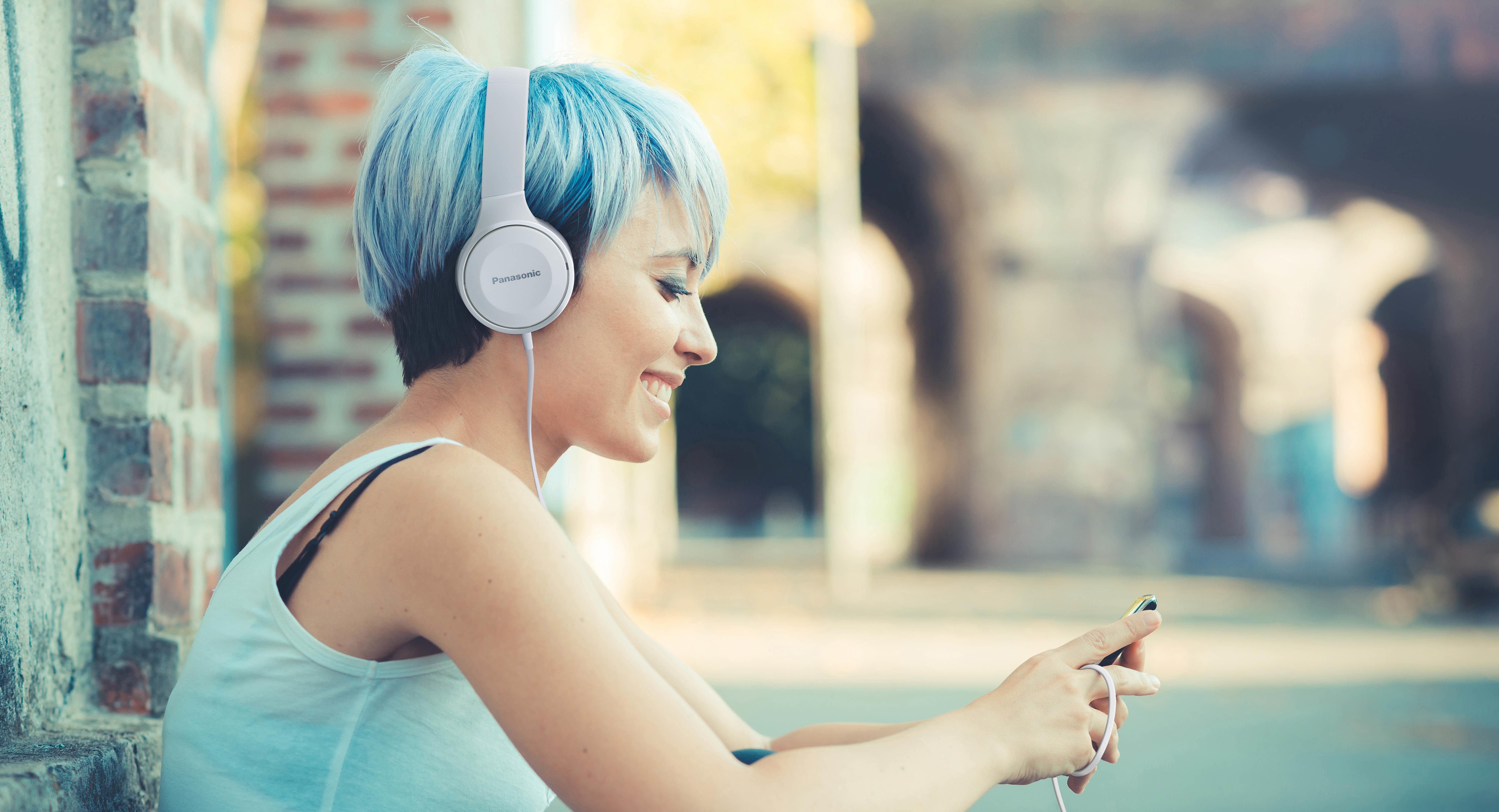 PANASONIC RP-HF100M, On-ear Kopfhörer Pink