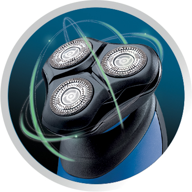 REMINGTON XR1450 HyperFlex Aqua Plus Rasierer HyperFlex Aqua Schwarz/Blau (ActiveContour XL)