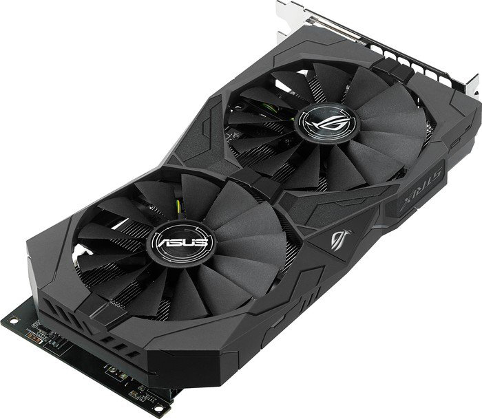 ASUS Radeon RX 470 ROG Strix OC 4GB Gaming (90YV09J2-M0NA00) (AMD, Grafikkarte)