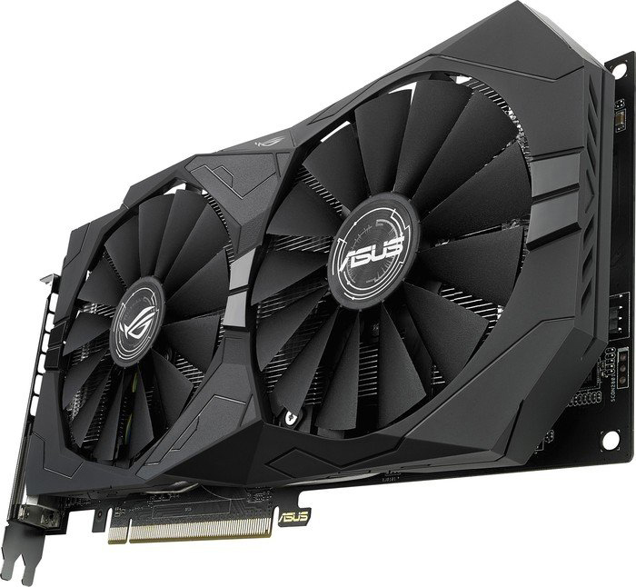 ASUS Radeon RX 470 ROG Strix OC 4GB Gaming (90YV09J2-M0NA00) (AMD, Grafikkarte)