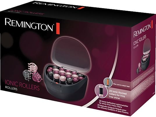 REMINGTON H5600 Ionic Rollers - Bigoudis (Noir/Rose)