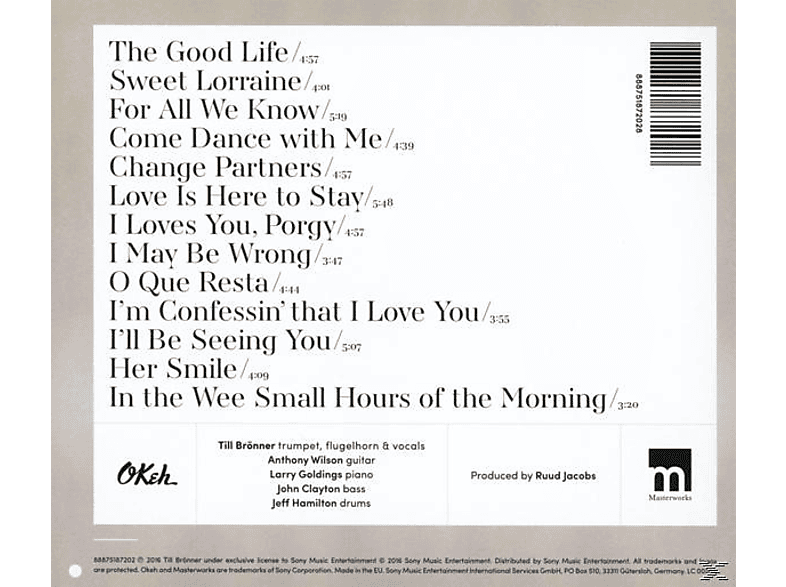 Thumbnail - Till Brönner - The Good Life (CD)