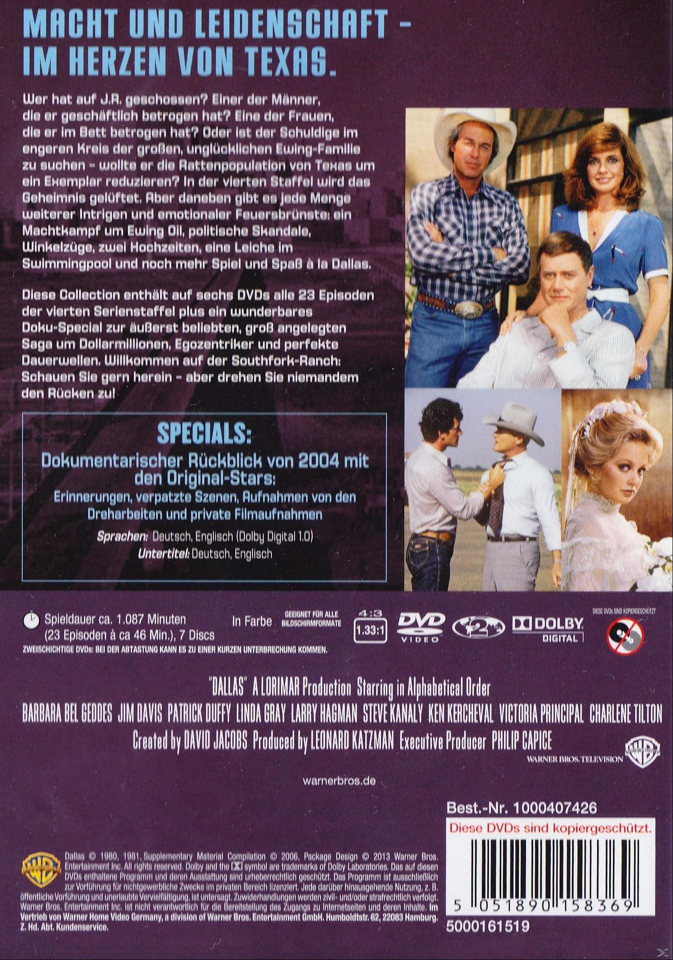 Dallas - Die komplette vierte Staffel DVD