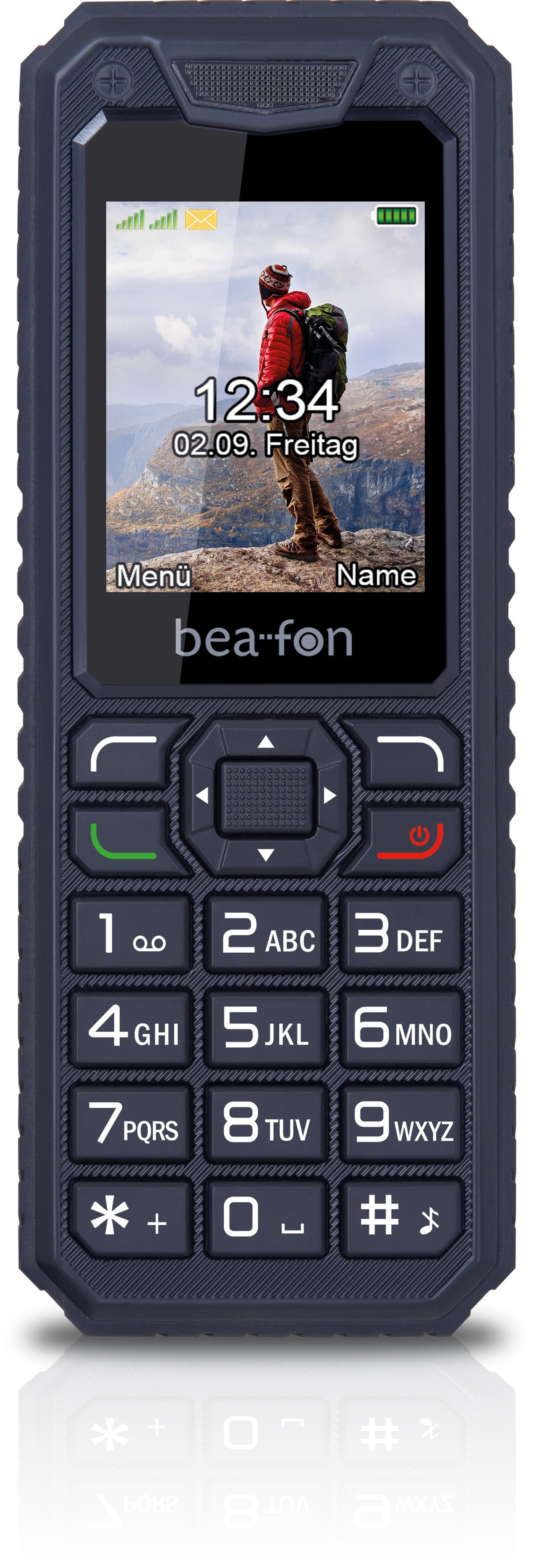 BEAFON AL250 Handy, Schwarz