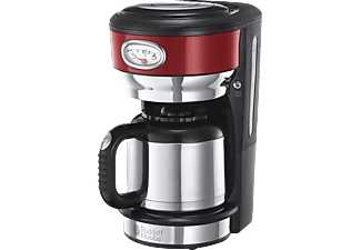 RUSSELL HOBBS 21710-56 - Cafetière filtre (Rouge/Noir)