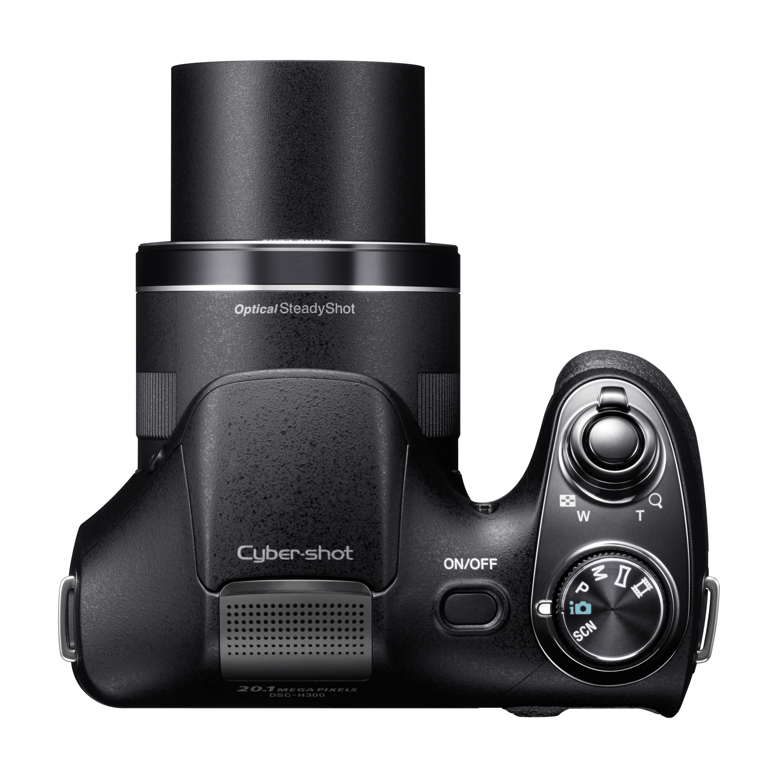 SONY Cyber-shot DSC-H300 Bridgekamera Schwarz, 35x opt. Zoom, TFT-LCD, Xtra Fine