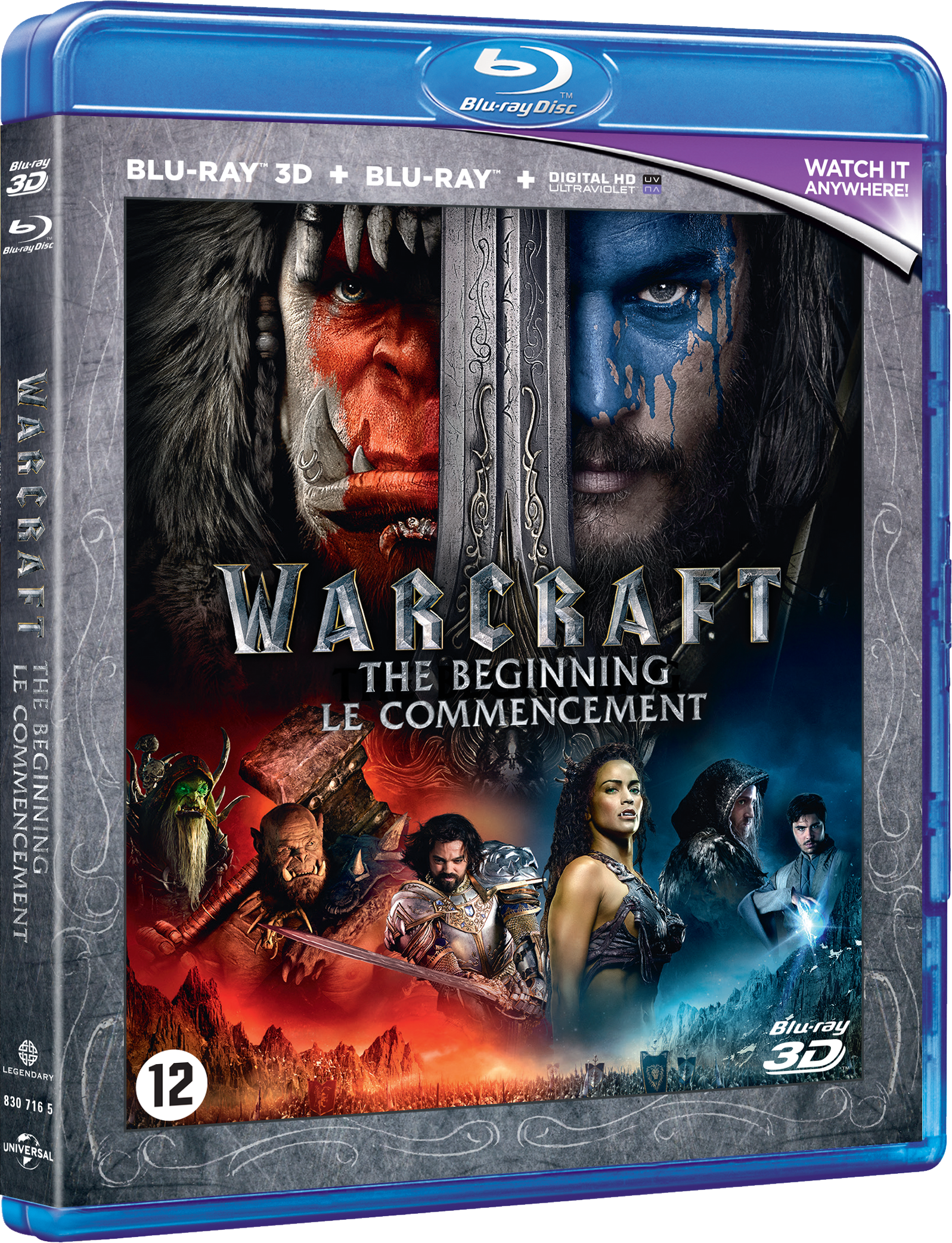 Warcraft: Le Commencement - 3D Blu-ray