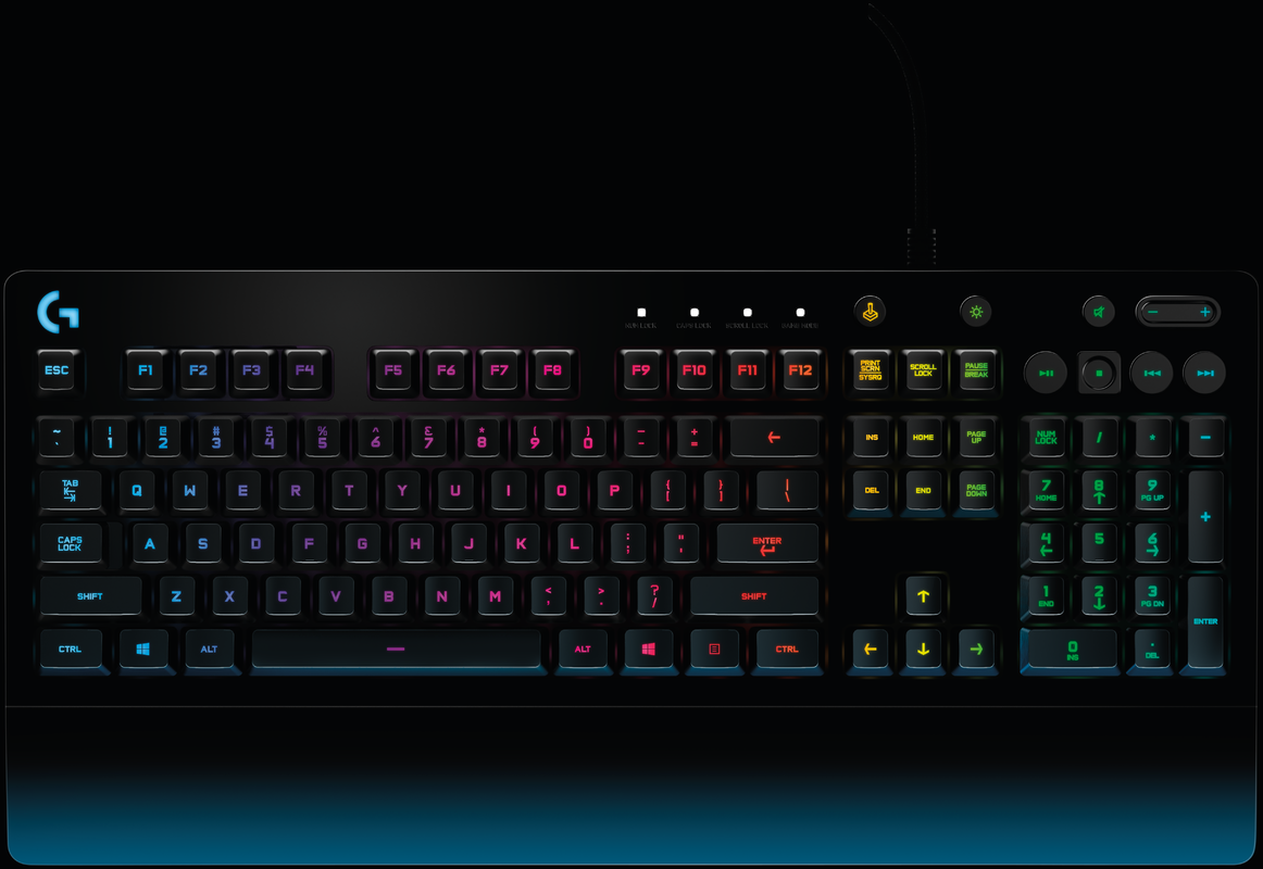 LOGITECH Gamingtoetsenbord G213 Prodigy QWERTZU Zwart (920-008089)