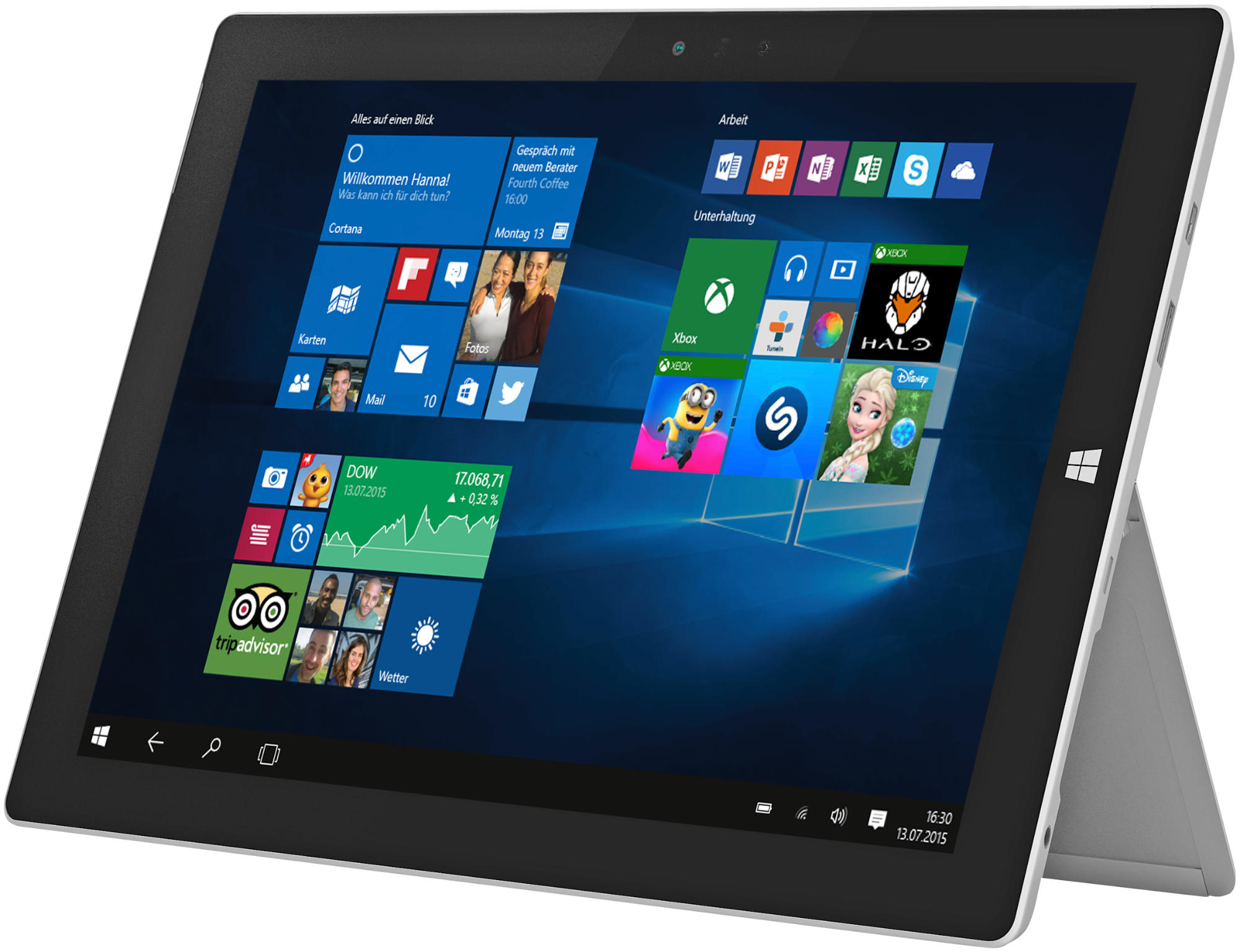 MICROSOFT Surface 3 LTE x7-Z8700/2GB/64GB - Windows 10 - 10,8 Zoll - Intel® Atom® x7-Z8700 - 2 GB - 64 GB - Windows 10