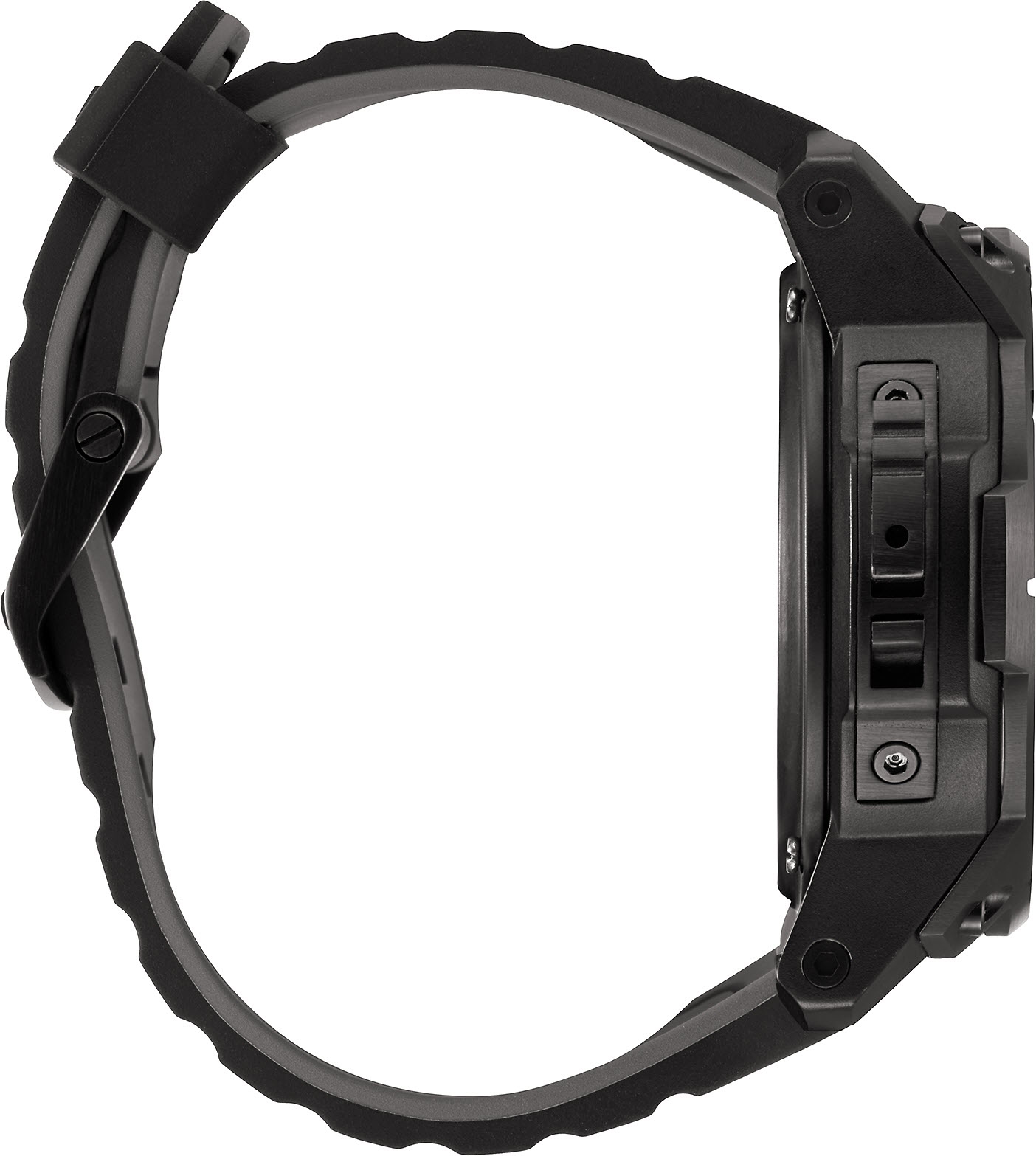 NIXON Mission Smartwatch Polycarbonat, 250-300 mm, Schwarz