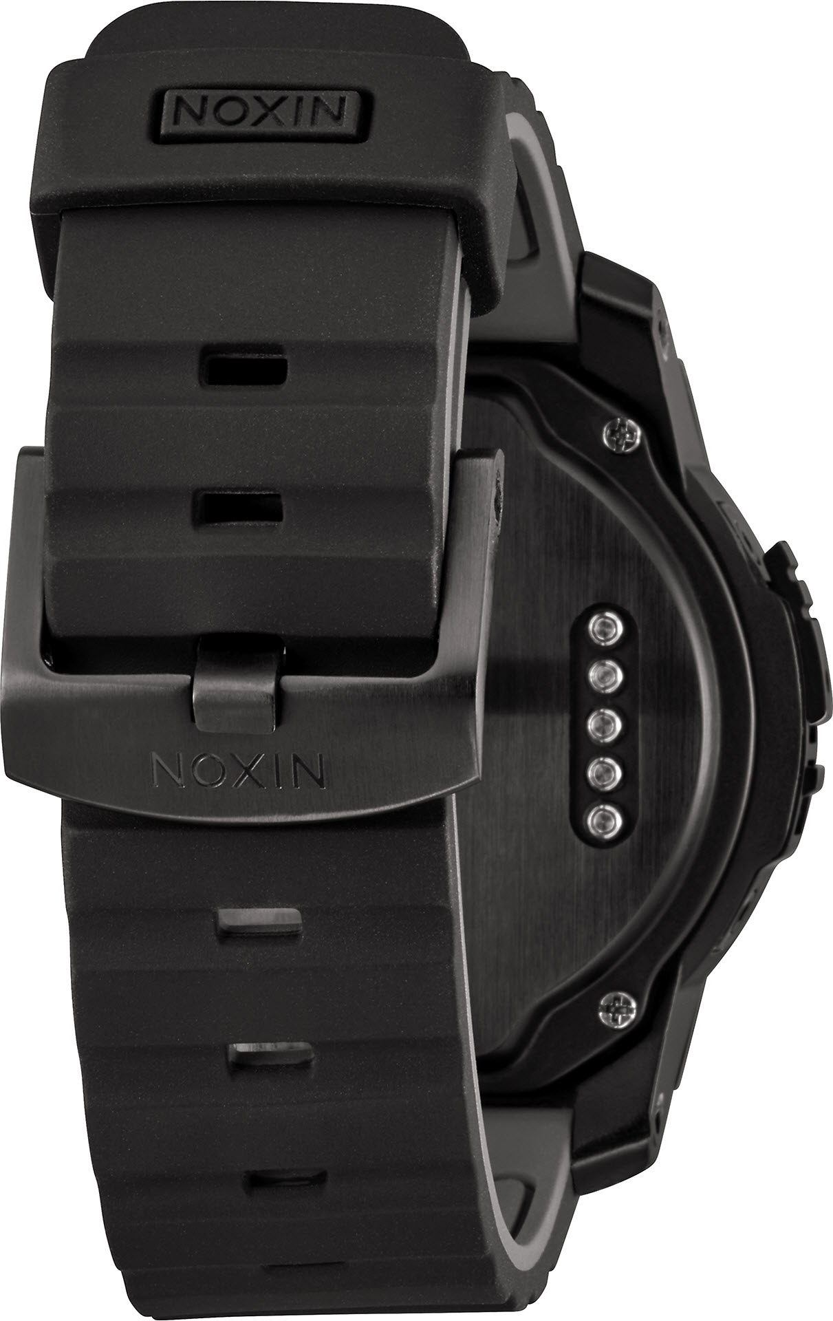NIXON Mission Smartwatch Polycarbonat, 250-300 mm, Schwarz