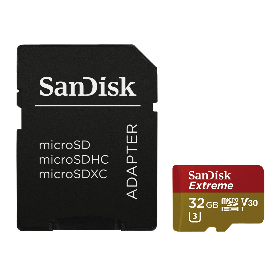SANDISK Extreme®, Micro-SDHC MicroSDHC Speicherkarte, 32 GB