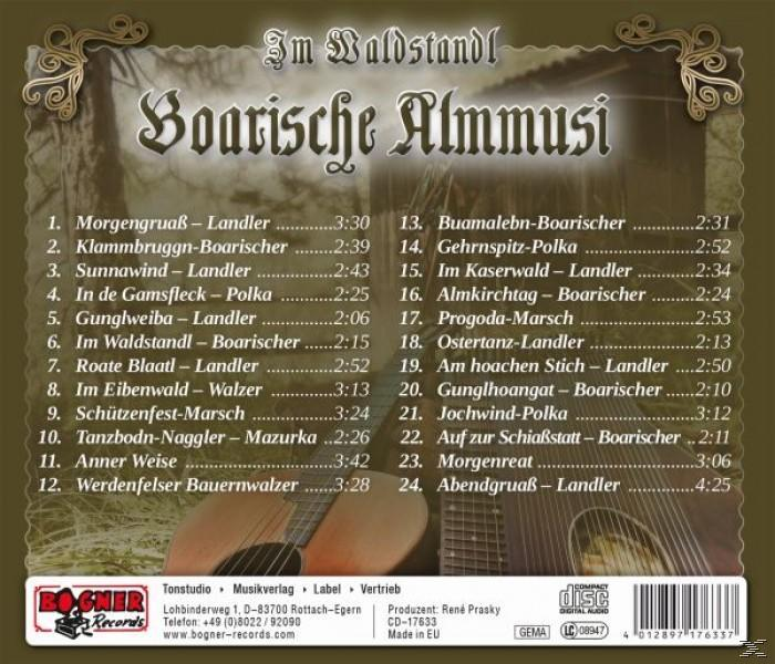Waldstandl Almmusi - Im Boarische - (CD)