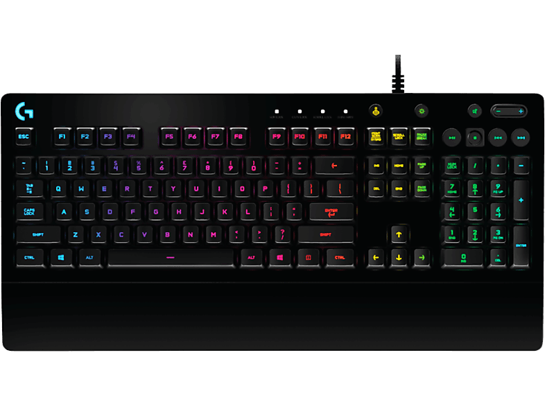 LOGITECH G G213 Prodigy RGB Türkçe Q Oyuncu Klavyesi - Siyah