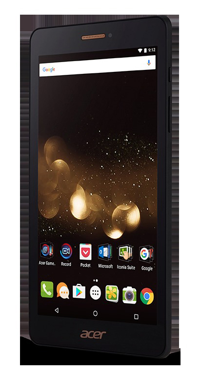 ACER Iconia Talk S (A1-734), Tablet, 16 GB, 7 Zoll, Schwarz/Gold
