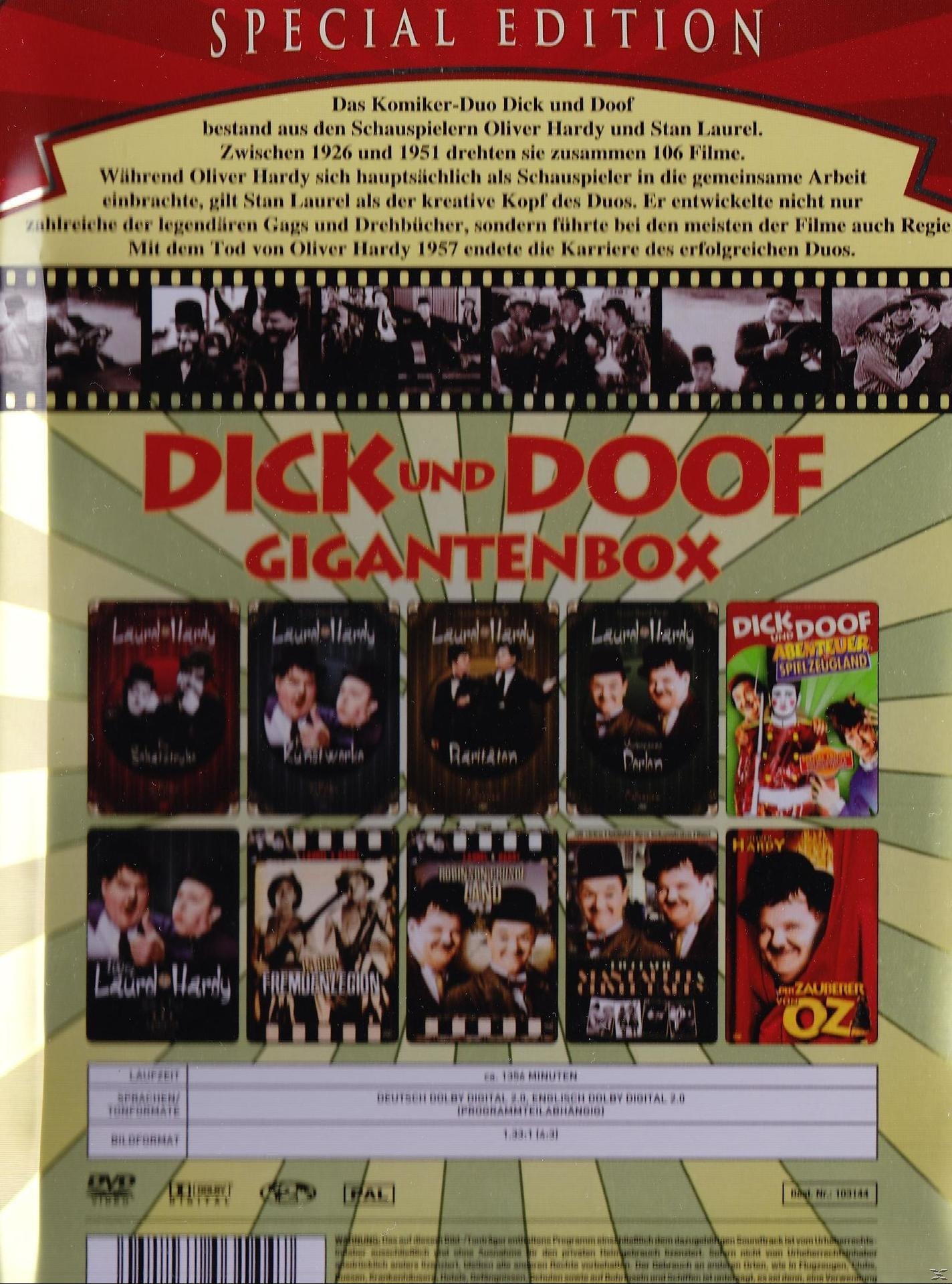 Dick Und Doof Gigantenbox DVD
